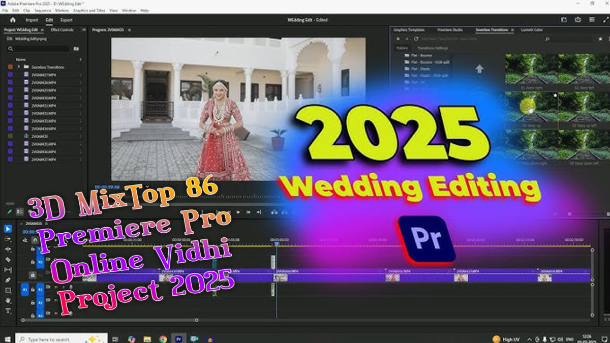 3D MixTop 86 Premiere Pro Online Vidhi Project 2025 - Image 2